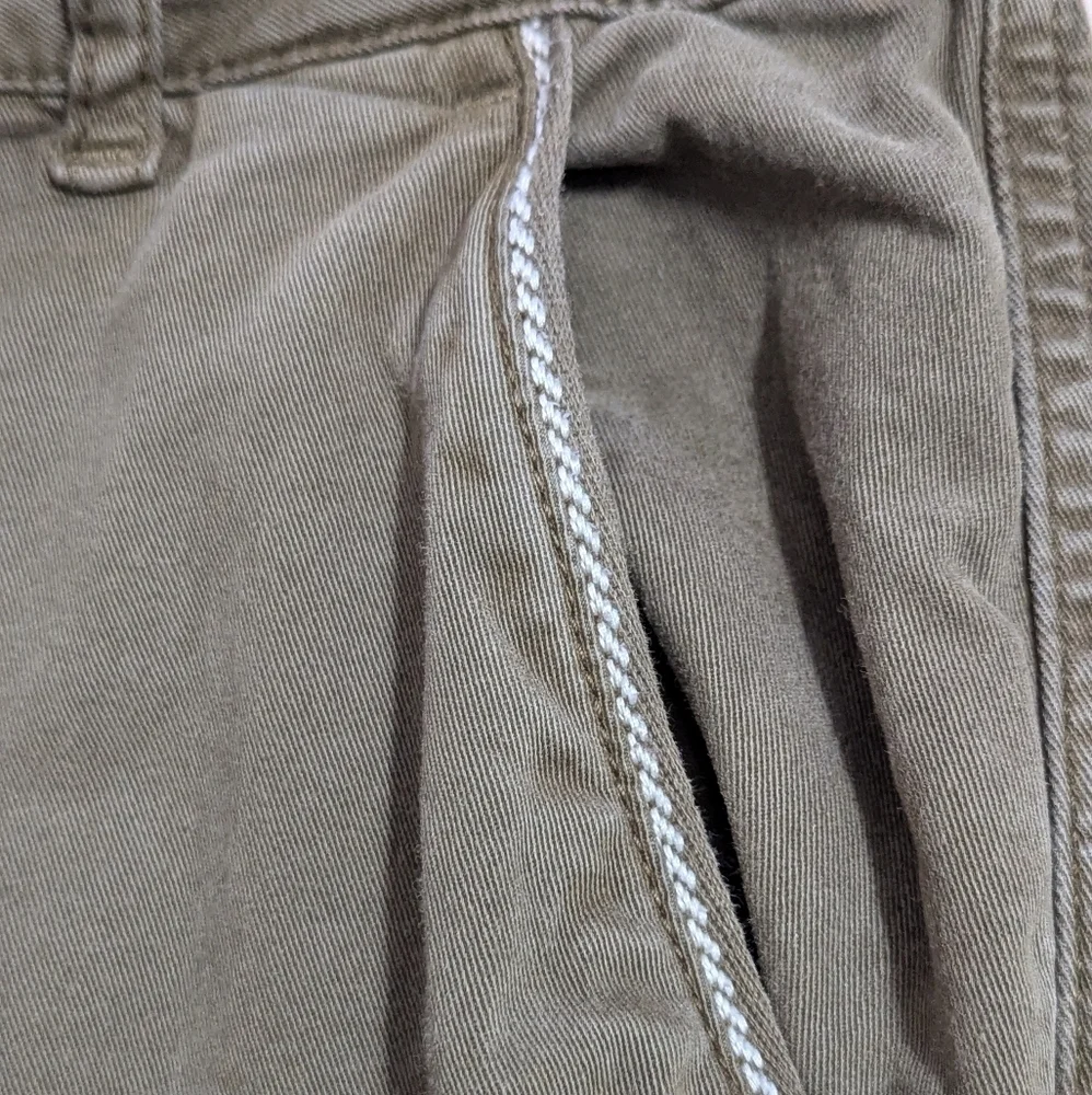 Faherty 90s Margaux Cargo Jogger Pants Women's Sz 26 in Field Green Utility - Picture 11 of 12